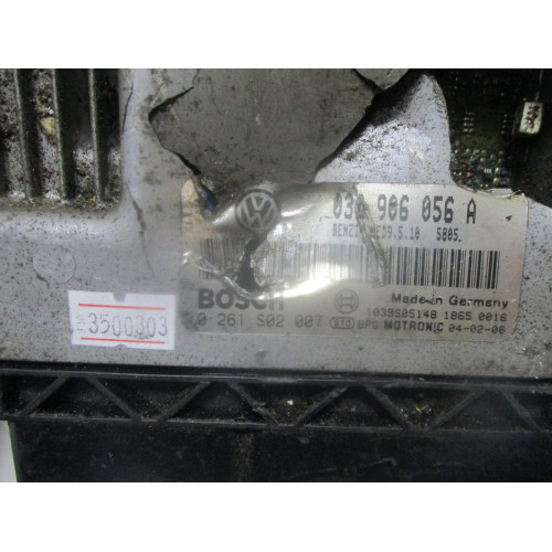 Volkswagen Golf 1.6 Motor Beyni Med9.5.10 0261S02007 03C906056A