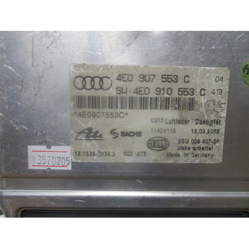 Audi A8 Motor Beyni 4E0907553C 15.1526-0036.3