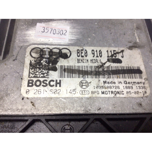 Audi A4 Motor Beyni MED9.1 0261S02145 8E0910115J