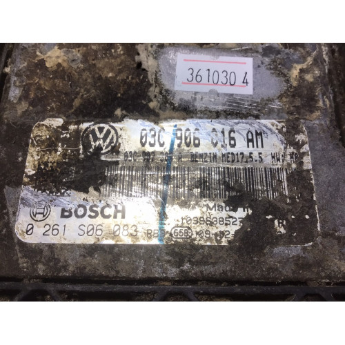 Volkswagen Golf 1.4 Motor Beyni 03C906016AM 0261S06083