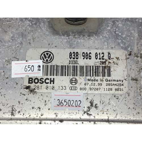 Volkswagen Beetle 1.9 Motor Beyni 0281010133 038906012Q
