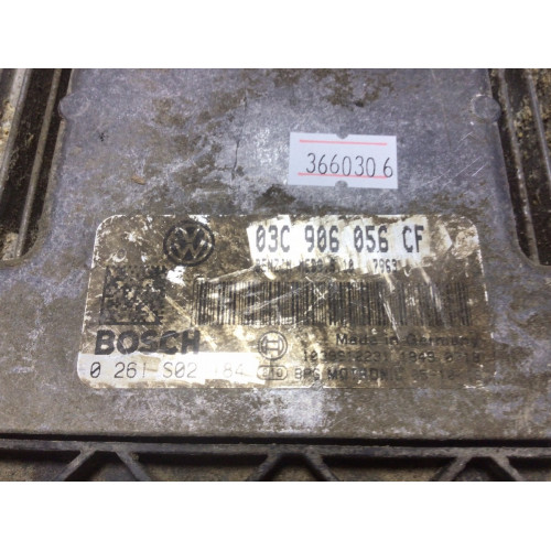 Volkswagen Golf 1.6 Motor Beyni 0261S02184 03C906056CF