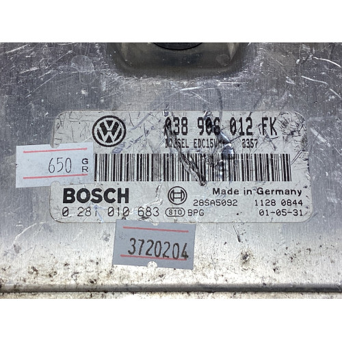 Seat Leon Toledo 1.9 Motor Beyni 0281010683 038906012FK EDC15VM+