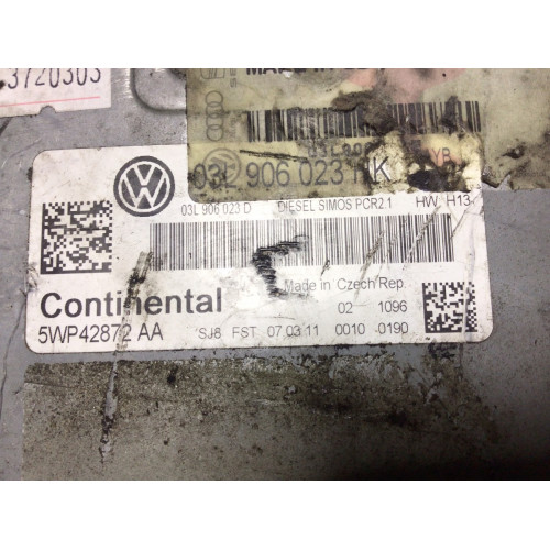 Volkswagen Jetta Motor Beyni 03L906023HK 03L906023D 5WP42872AA PCR2.1