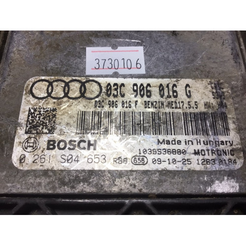 Audi A3 1.4 TSI Motor Beyni 0261S04653 03C906016G