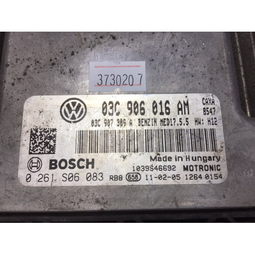 Volkswagen Golf 1.4 Motor Beyni 03C906016AM 0261S06083