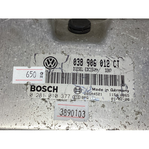 Audi A4 1.9TDI Motor Beyni 038906012CT 0281010377