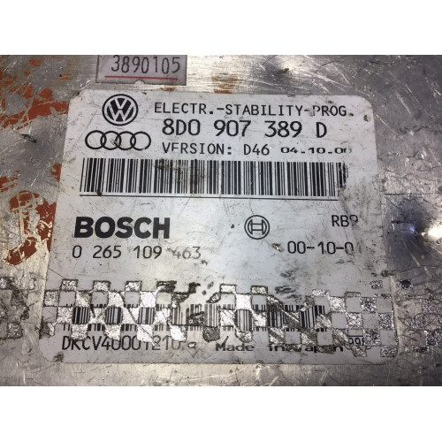 Audi A4 A6 Volkswagen EPS Beyni 8D0907389D 0265109463