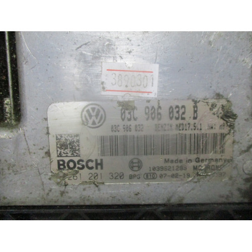 Volkswagen Golf 1.4 Motor Beyni Med17.5.1 0261201320 03C906032B