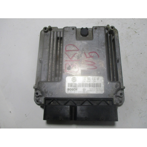 Volkswagen Golf 2.0 Motor Beyni 0281011672 03G906016AP