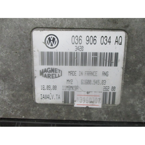 Volkswagen Lupa 1.4 Motor Beyni 036906034AQ IAW4LV.TA