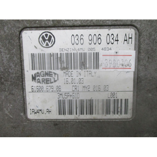 Seat Ibiza 1.4 Motor Beyni 6160067908 036906034AH
