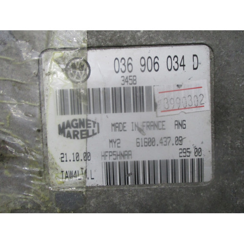 Volkswagen Polo 1.4 Motor Beyni 036906034D 61600.437.09