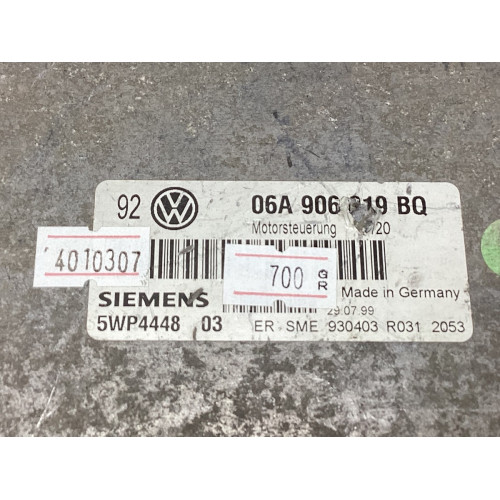 Volkswagen Bora Golf 1.6 Motor Beyni 06A906019BQ 5WP445904 SİMOS2.1B AKL Motor Beyni