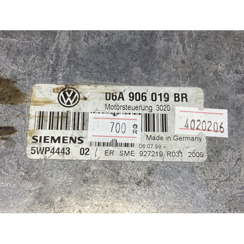 Volkswagen Bora Golf Seat Leon 1.6 Motor Beyni 06A906019BR 5WP444302 AKL Motor Beyni