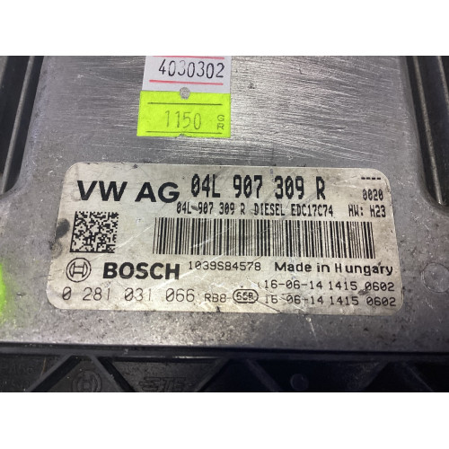Volkswagen Golf MK7 Motor Beyni 0281031066 04L907309R EDC17C74