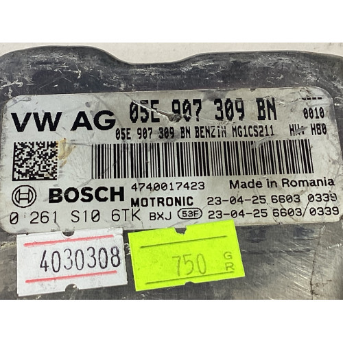 Volkswagen T-Roc Tiguan Skoda Karoq Motor Beyni 05E907309BN 0261S106TK MG1CS211