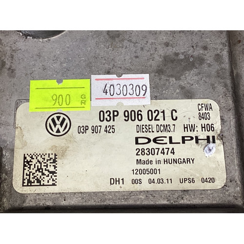 Volkswagen Polo 1.2 TDI Motor Beyni 03P906021C 03P907425 28307474 DCM3.7