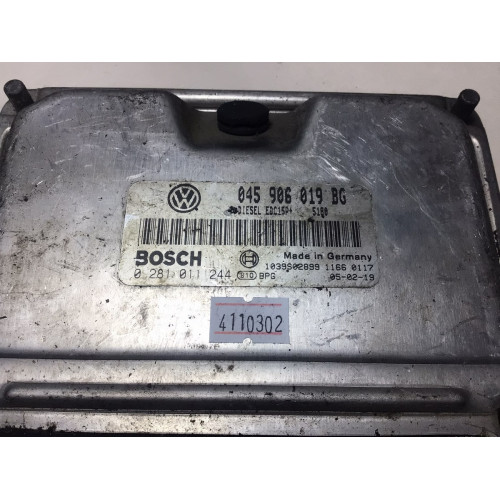 Seat Ibiza 1.4 Motor Beyni 0281011244 045906019BG EDC15P+