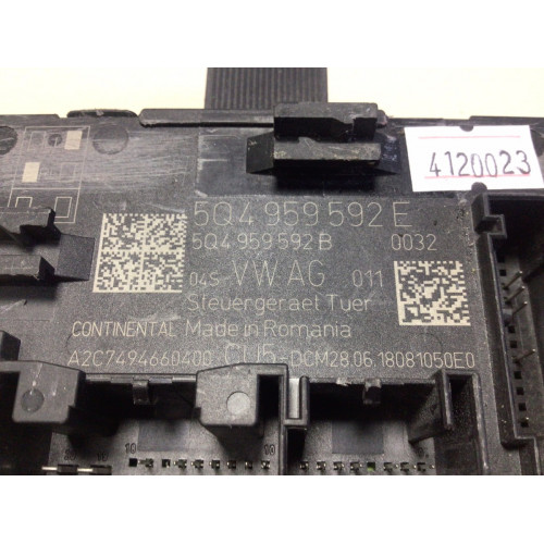 Volkswagen Audi Seat Skoda Kapı Beyni 5Q4959592E 5Q4959592B