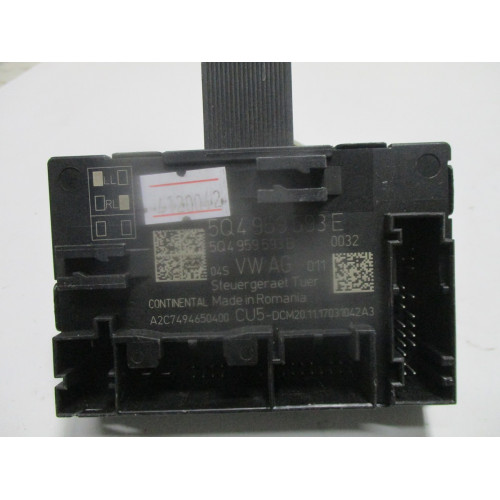 Volkswagen Audi Seat Skoda Kapı Kontrol Beyni 5Q4959593E