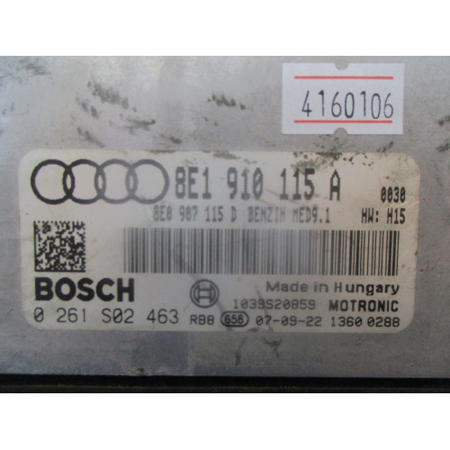 Audi A4 Motor Beyni MED9.1 8E1910115A 0261S02463