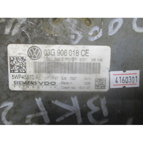 Volkswagen Passat 2.0 Motor Beyni PPD1.5 03G906018CE 5WP45610AE
