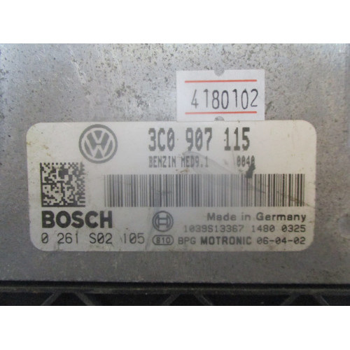 Volkswagen Passat 2.0 Motor Beyni MED9.1 0261S02105 3C0907115