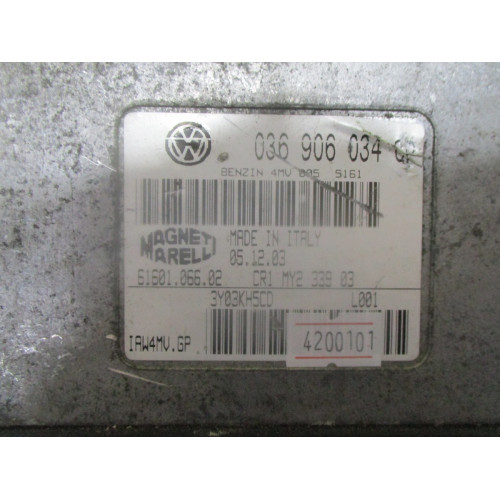 Volkswagen Polo 1.4 Motor Beyni 036906034GP IAW4MV.GP