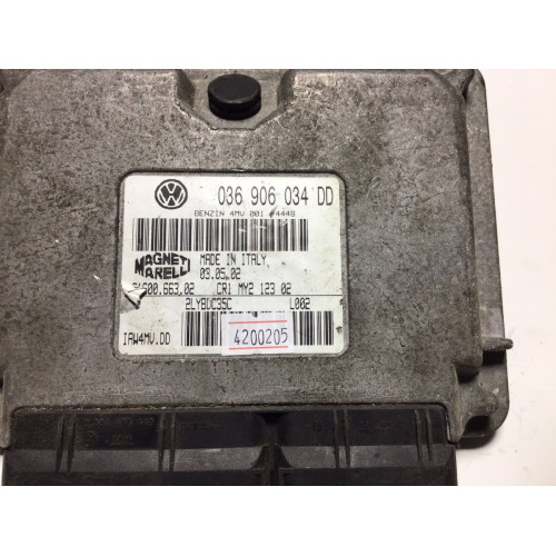 Volkswagen Polo 1.4 16V Motor Beyni 036906034DD IAW4MV.DD