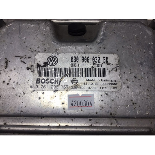 Volkswagen Polo 1.4 Motor Beyni 0261206767 030906032BD