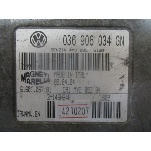 Skoda Fabia Motor Beyni 036906034GN IAW4MV.GN