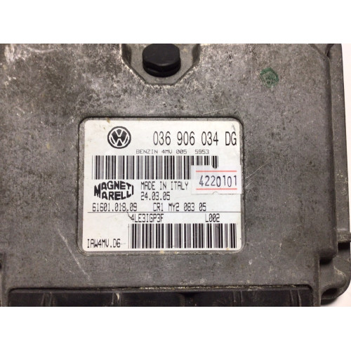 Volkswagen Polo 1.4 Motor Beyni 036906034DG 61601.018.09 IAW4MV.D6