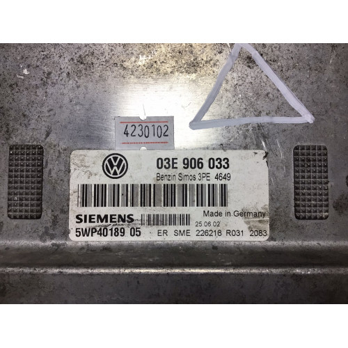 Seat Ibiza 1.2 Motor Beyni SIMOS3PE 5WP4018905 03E906033P
