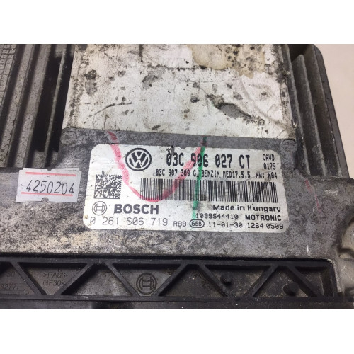 Volkswagen Scirocco 1.4 Motor Beyni 0261S06719 03C906027CT MED17.5.5