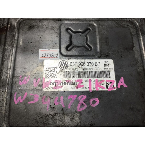 Volkswagen Golf Motor Beyni 5WP44616 03F906070BP SIMOS10.10