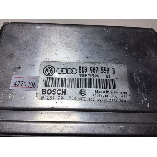 Audi A4 1.8 Motor Beyni 0261204774 8D0907558B 