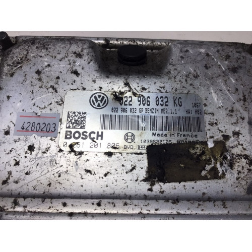 Volkswagen Golf R32 3.2 Motor Beyni 0261201806 022906032KG ME7.1.1
