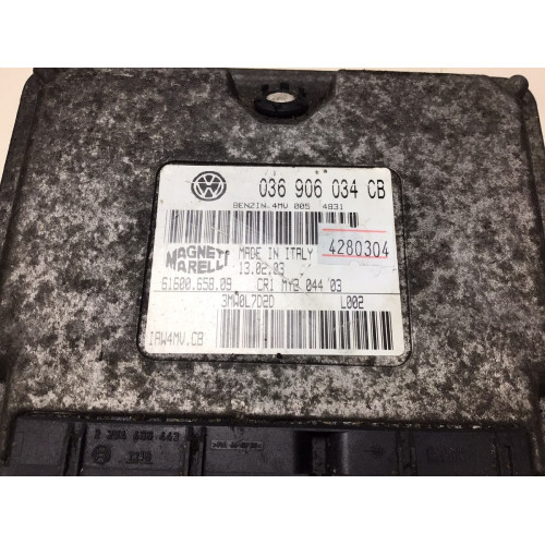 Skoda Fabia 1.4 Motor Beyni 036906034CB IAW4MV.CB