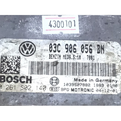 Volkswagen Golf 1.6 Motor Beyni 0261S02140 03C906056BN