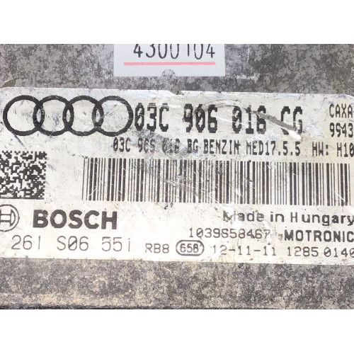 Audi A1 Motor Beyni 0261S06551 03C906016CG MED17.5.5