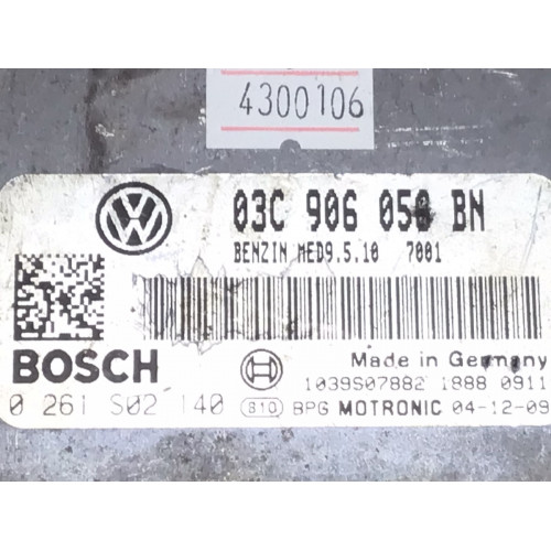 Volkswagen Golf 1.6 Motor Beyni 0261S02140 03C906056BN