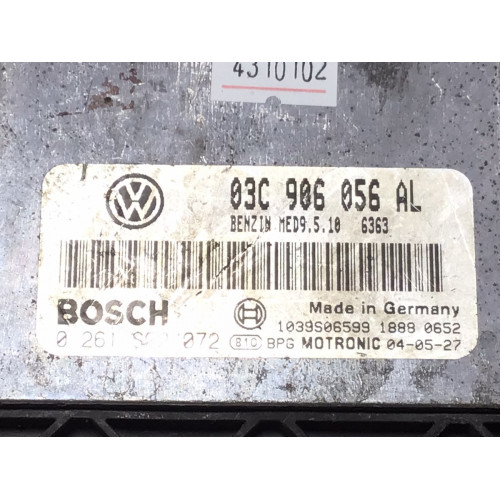 Volkswagen Golf5 1.6 FSI Motor Beyni 03C906056AL 0261S02072