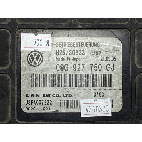 Volkswagen Jetta Şanzıman Beyni 09G927750GJ 