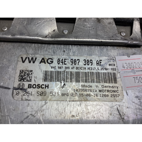 Volkswagen Polo 1.2 Motor Beyni 0261S09531 04E907309AF