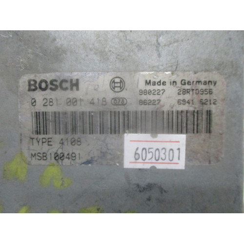 Rover 420 2.0 Motor Beyni 0281001418 MSB100491