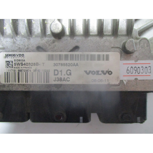 Volvo S40 V50 Motor Beyni 30785520AA 5WS40328B-T