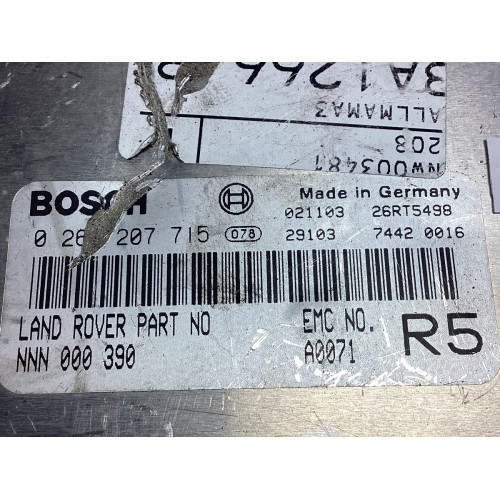 Land Rover Range Rover 4.4 Motor Beyni 0261207715