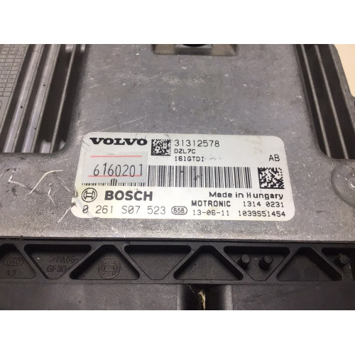 Volvo S60 S80 1.6 Motor Beyni 0261S07523 31312578