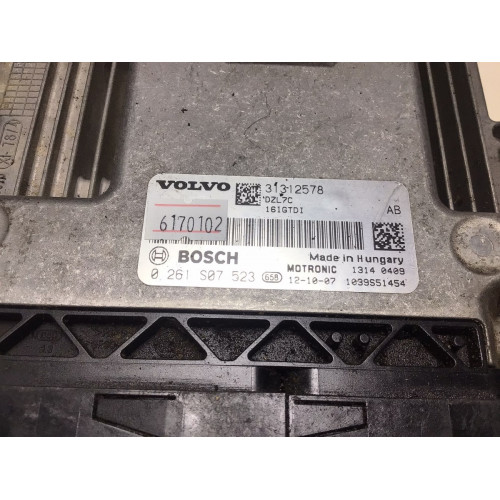 Volvo S60 S80 1.6 Motor Beyni 0261S07523 31312578